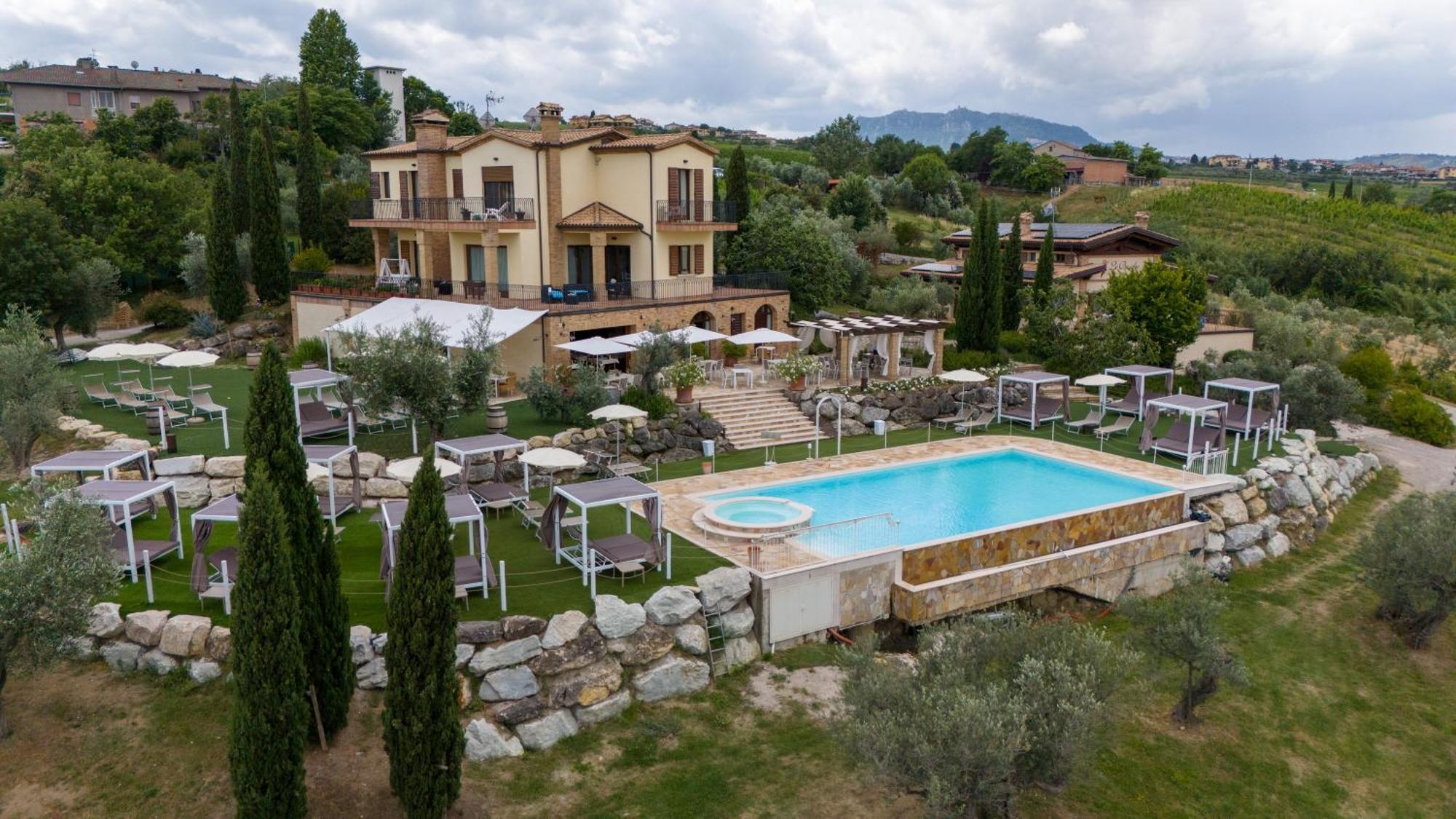 Agriturismo Le Bosche Saint-Marin Extérieur photo